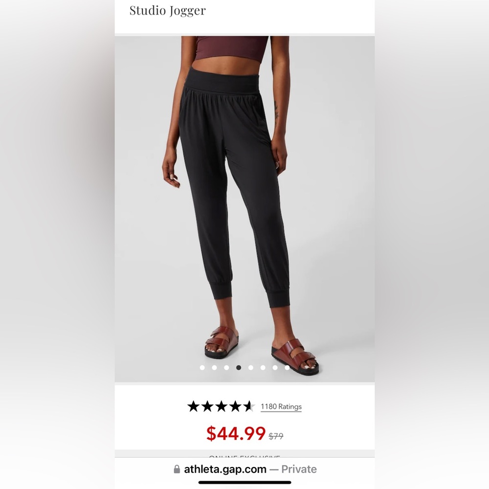 Comfortable waistband moves with you. Tight Joggers